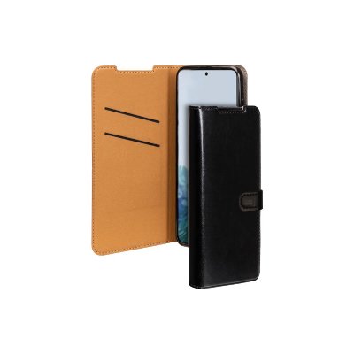 BIGBEN Folio Wallet Samsung G S21+ 5G Noir avec languette de fermeture  - Neuf