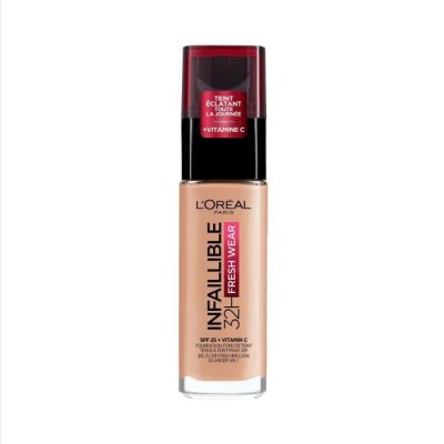 L OREAL PARIS Fond de teint liquide Loreal Infallible 24H Fresh Wear Spf25 #245 30ml