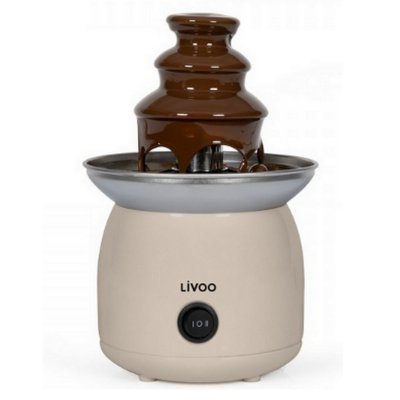 LIVOO Fontaine &agrave; chocolat -  - DOM533C - Cr&egrave;me