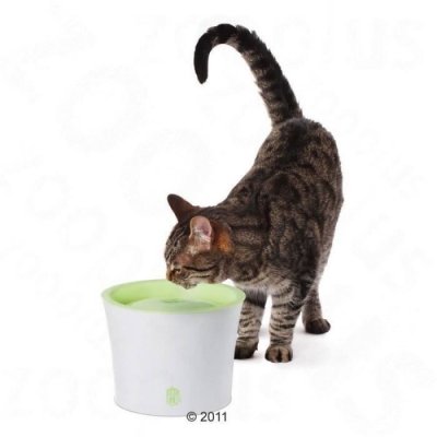 CATIT Fontaine &agrave; eau design Fresh & Clear pour chat 3 litres