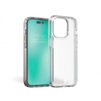 FORCE CASE  FCFEELIP14P - FC Feel IP14 Pro OFG 50% Recycl&eacute; Transparent