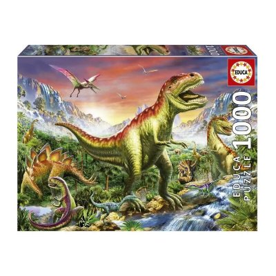  Foret jurassique - puzzle de 1000 pieces EDU8412668195608