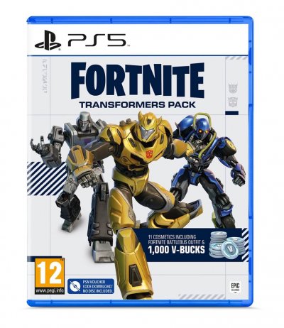 Fortnite : Pack Transformers (Code in a Box) (PS5)