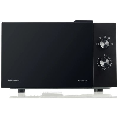 HISENSE Four &agrave; micro-ondes  h23mobp2h4 surface plane micro-ondes uniquement 23 l 800 w noir 