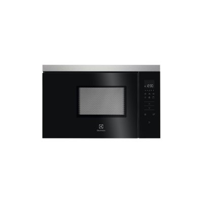 ELECTROLUX Four &agrave; micro-ondes MQ818GXE Noir, Acier inoxydable Micro-ondes avec grill Encastrable 17 L 800 W