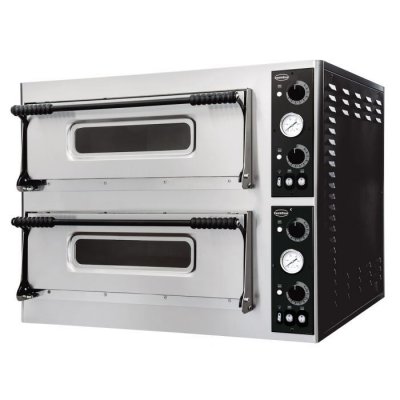  Four &agrave; Pizza Electrique Double 12 Pizzas de &Oslash; 32 cm - Combisteel 