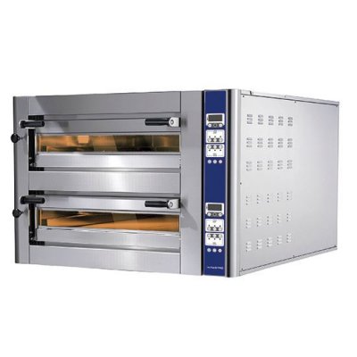 MASTRO Four &agrave; Pizza &Eacute;lectrique Double &oslash; 350 mm   L 1150 mm   Virtus