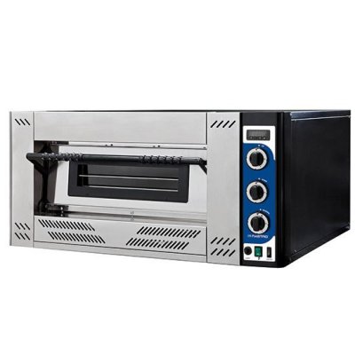 MASTRO Four &agrave; Pizza Professionnel &agrave; Gaz   4 &agrave; 9 Pizzas &Oslash;300 mm   Virtus