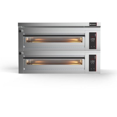 PIZZAGROUP Four &agrave; Pizza Professionnel PYRALIS Commandes Digitales 8 Pizzas 13.2 Kw 