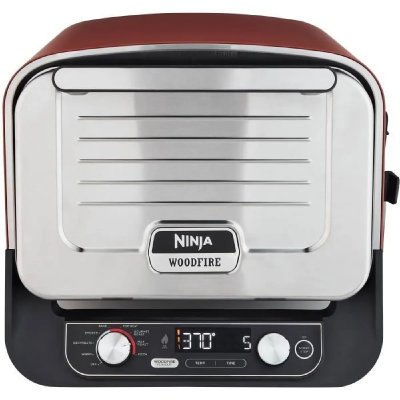 NINJA Four d&rsquo;ext&eacute;rieur  Woodfire OO101EU 2400 W Orange et Gris