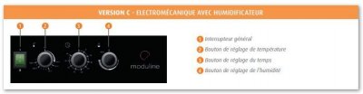  Four de Remise en Temp&eacute;rature 6 Niveaux GN 1/1 S&eacute;rie RRO 