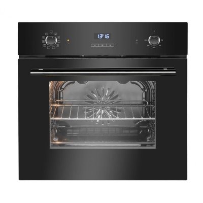 BOMANN Four encastrable EBO7911-Noir 56 L Noir - Classe A - Nettoyage manuel