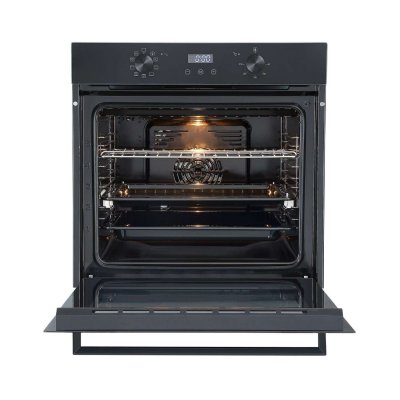LINARIE Four encastrable &eacute;mail lisse labo73mb2 73 litres multifonctions 2 plats couleur noir