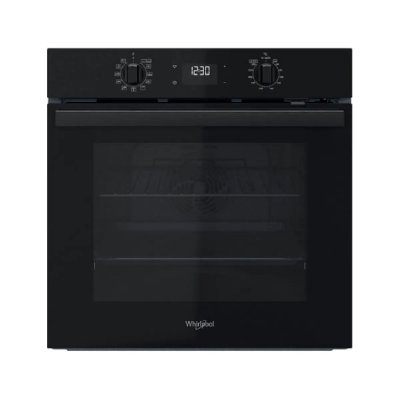 WHIRLPOOL Four encastrable pyrolyse OMR58RR1B, 71 litres, Pack FlexiClean, Rail