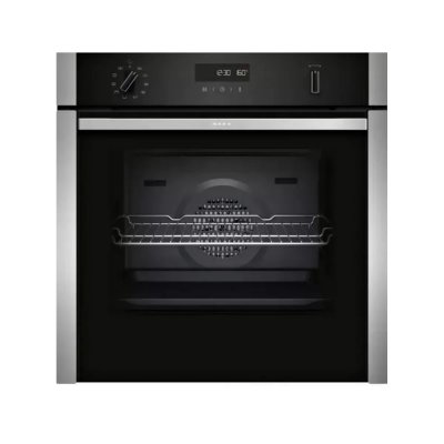 NEFF Four int&eacute;grable multifonction 71l 60cm pyrolyse + hydrolyse noir/inox - B6ACH7AN3F - 