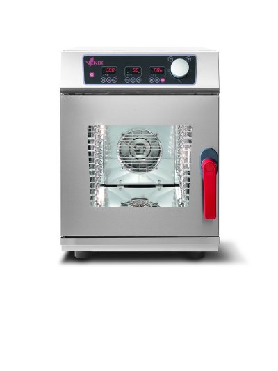  Four Mixte Compact Syst&egrave;me de Lavage Int&eacute;gr&eacute; 6 &agrave; 10 Niveaux GN 1/1