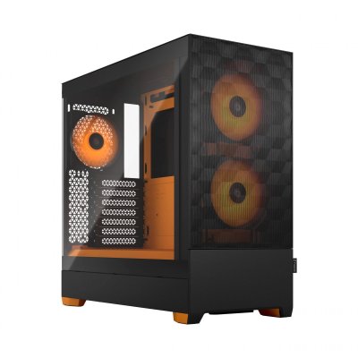 FRACTAL DESIGN  Pop Air RGB TG - Orange