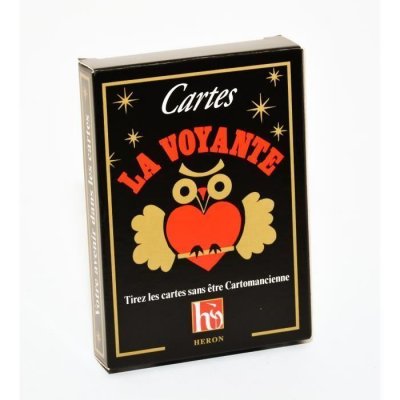 France cartes - LA VOYANTE - JEU DE 33 CARTES - FORMAT AMERICAIN