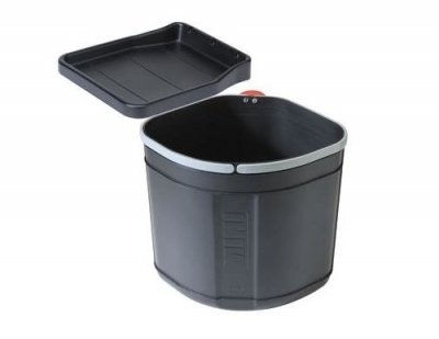 FRANKE  Poubelle de tri des d&eacute;chets Sorter Mini (121.0176.518) Containers : 17.5L Couleur : Noir