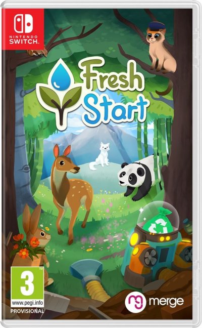 JUST FOR GAMES Fresh Start Cleaning Simulator Nintendo Switch