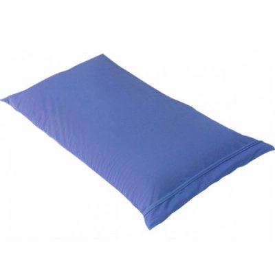 ALTOBUY FRESH - Taie d'Oreiller 65x65cm Bleu Azur Imperm&eacute;able et Respirante -