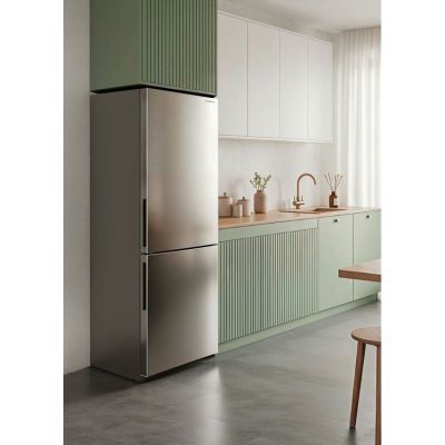 CREATE FRIDGE STUDIO COMBI 231 - R&eacute;frig&eacute;rateur-cong&eacute;lateur combin&eacute; 231L - Inox