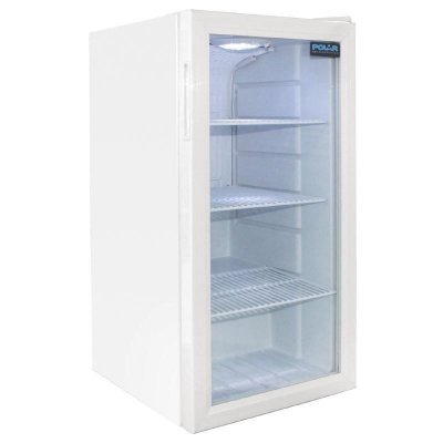 POLAR Frigo Bar de Comptoir Vitr&eacute; 88 litres -  