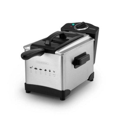 Friteuse 3l inox semi pro fry plus de kitchencook