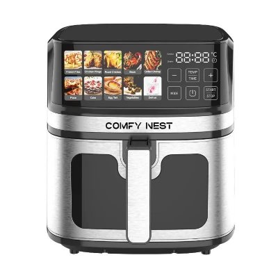 COMFY NEST Friteuse &agrave; air chaud air fryer avec &eacute;cran digital 8l 1700w  cn06160 