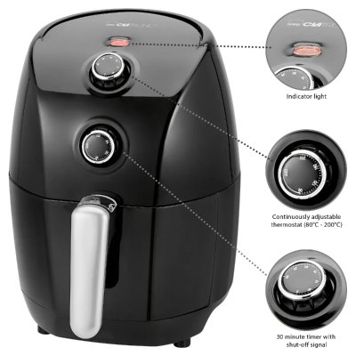 CLATRONIC Friteuse &agrave; air chaud  fr 3698 h