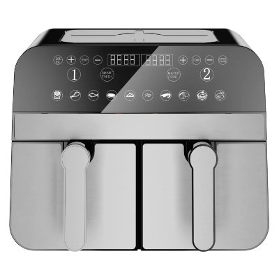 COMFY NEST Friteuse &agrave; air chaud -  - CNAFD45NS - 2400W - Acier Inoxydable - 9L