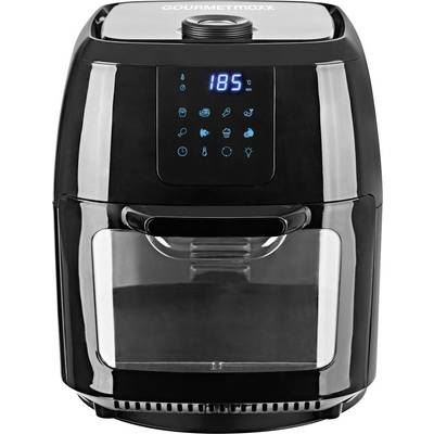  Friteuse &agrave;&nbsp; air chaud GourmetMaxx 02095 2.5 l acier inoxydable, noir