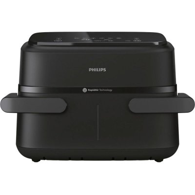 PHILIPS Friteuse Air Double Panier  S&eacute;rie 1000 avec S&eacute;parateur Amovible - 7.1L