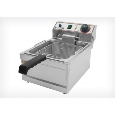 BECKERS Friteuse &eacute;lectrique FB 6 LT - - - Acier inoxydable 295x430x290mm