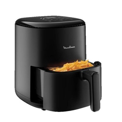 MOULINEX Friteuse &eacute;lectrique sans huile &agrave; air chaud Easy Fry EZ145820 - Noir