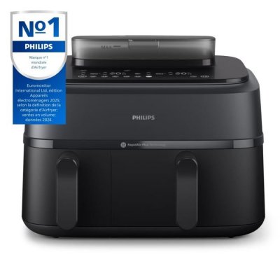PHILIPS Friteuse &eacute;lectrique - VERSUNI - NA550/00 - 9L - 2750W - 19 modes de cuisson