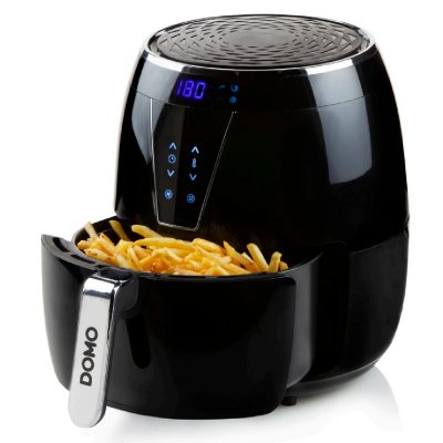 DOMO friteuse sans huile 1.2kg 1500w noir - do532fr 