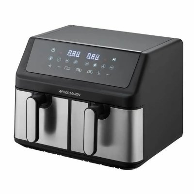 ARTHUR MARTIN Friteuse sans huile -  - AMPF9 - 2 cuves de 4,5L - 2000W - Affichage LED 