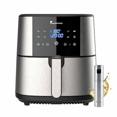 MASTERPRO Friteuse sans huile  1800 w 6 l gris multicouleur