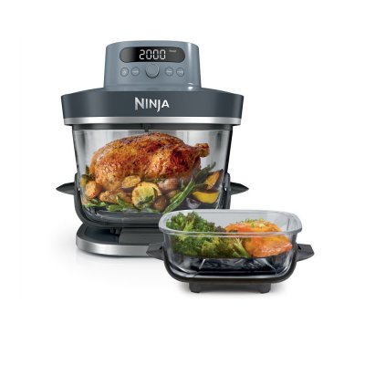 NINJA Friteuse sans huile  Crispi Pro AS101EUCY 2100W Bleu Cyberspace