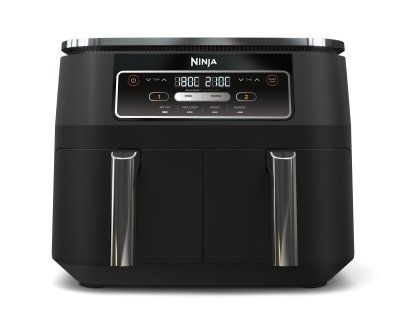 Friteuse sans huile Ninja Foodi double compartiment 4-en-1 Air Fryer, 7,6 L AF200EU