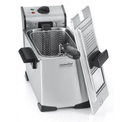 friteuse simple 3.5l 2000w inox - kcpfr35x