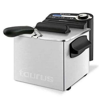 TAURUS Friteuse  Professional 2 Plus avec syst&egrave;me de filtration d'huile 2L