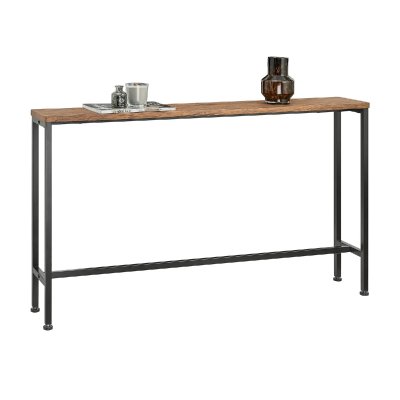 FSB19-N Table Console Table d'appoint Bout de canap&eacute; Table d'entr&eacute;e Cadre et 4 Pieds en Fer