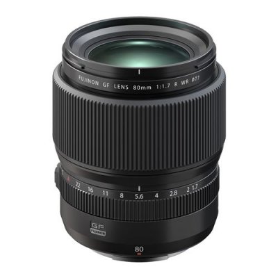 FUJIFILM  GF 80 mm f/1.7 R WR objectif moyen format
