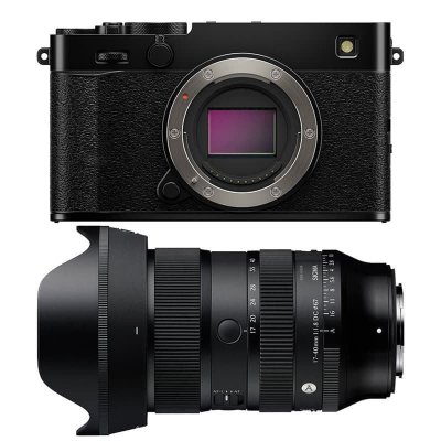 FUJIFILM  X-E5 Noir + SIGMA 17-40mm f/1.8 - Neuf
