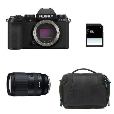 FUJIFILM  X-S20 NOIR + TAMRON 18-300mm + Sac + Carte SD 8 Go - Neuf