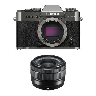 FUJIFILM  X-T30 III ANTHRACITE + Objectif 15-45mm f/3.5-5.6 OIS