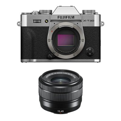 FUJIFILM  X-T30 III ARGENT + Objectif 15-45mm f/3.5-5.6 OIS