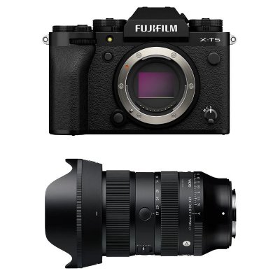 FUJIFILM  X-T5 Noir + Objectif SIGMA 17-40mm f/1.8 DC Art - Neuf